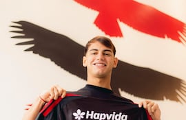 Joaquín Freitas, nuevo futbolista del Flamengo.