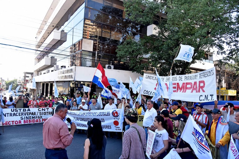 manifestación día del trabajador