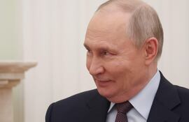 Vladimir Putin, presidente de Rusia, durante un acto oficial en el Kremlin.