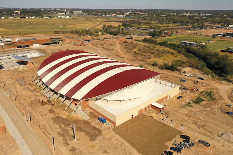 Velódromo, Comité Olímpico Paraguayo.