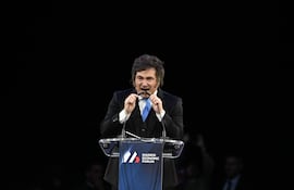 El presidente argentino, Javier Milei.