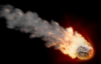 Asteroide, imagen ilustrativa.