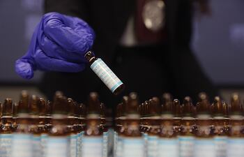 En chile incautaron una carga de casi mil ampollas de fentanilo, que fue transportada en un camión que partió de Paraguay.