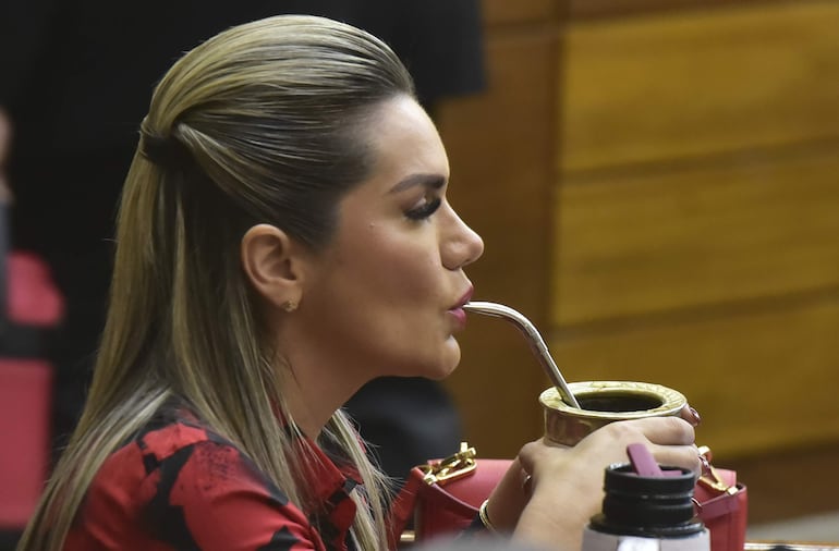 Johana Vega, diputada por el Partido Colorado.