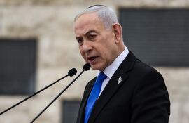 Benjamin Netanyahu, primer ministro de Israel. Anunció que se sometió a tratamiento de un cáncer de próstata.