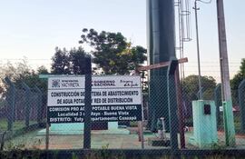 El sistema de agua potable de Buena Vista, distrito de 3 de Mayo, no funciona.