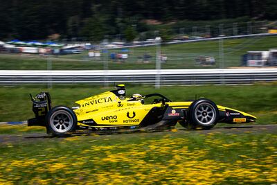 Joshua Duerksen, que no pudo completar la carrera sprint ayer, finalizó hoy en el décimo lugar de la feature race del GP de Austria y se adjudicó un punto.
