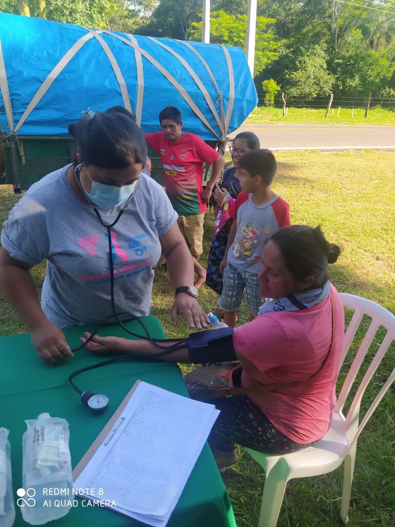 Presión Arterial Alta es una de las causas por la que piden asistencia los peregrinantes