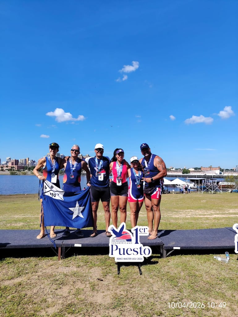 La legión guaraní conquistó muchas preseas este viernes.