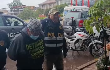 Uno de los detenidos en Perú por el crimen de la paraguaya Daysi Eliana González Morínigo.