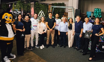 Presentación de stand de Cooperativa Universitaria en la Expo Rodados 2026.