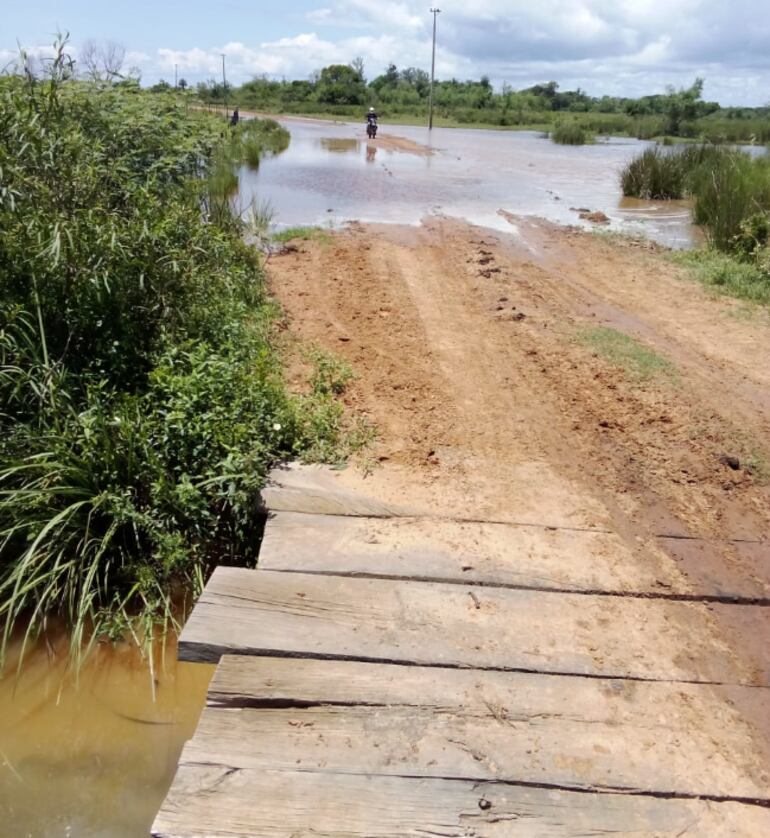 Ruta Kurusu Ava, en el distrito de Cerrito, departamento de Ñeembucú.