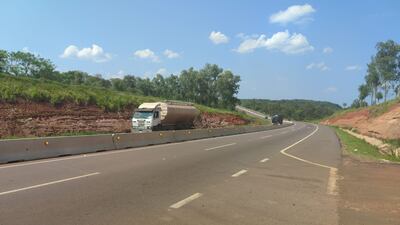 Esta es la ruta que los estudiantes de Caacupé deben cruzar todos los días para llegar al Centro de la ciudad.