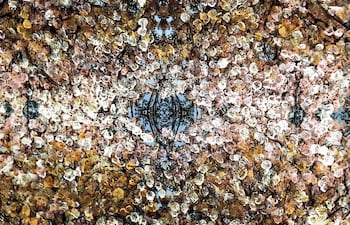 Una obra de Víctor Beckelmann, que conforma la muestra junto a piezas de otros artistas.