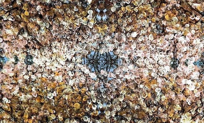 Una obra de Víctor Beckelmann, que conforma la muestra junto a piezas de otros artistas.