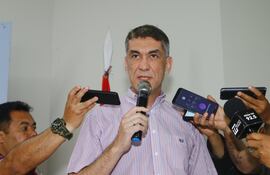 Ronald Acevedo, intendente de Pedro Juan y ex gobernador de Amambay.