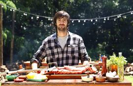 Luciano ‘Laucha’ Lucchetti, reconocido maestro del asado a nivel latinoamericano.