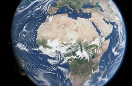 Una imagen de la Tierra hecha por Gemini.