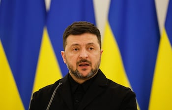 Volodímir Zelenski, presidente de Ucrania.