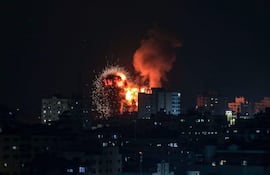 Imágenes de referencia: ataques israelíes en Gaza.