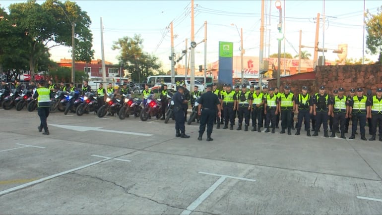 Agentes de la Policía Nacional custodiarán la terminal hasta el próximo marte 7 de abril.