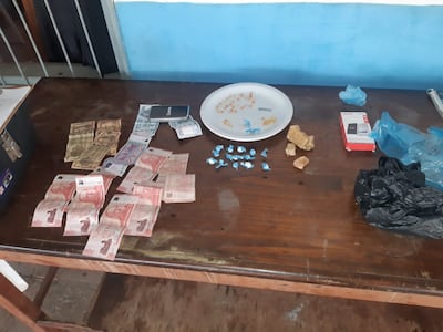 Desbaratan centro de distribución de microtráfico en San Pedro de Ycuamandyyú