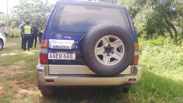 Hallan vehículo que se habría usado en millonario asalto en edificio de Asunción
