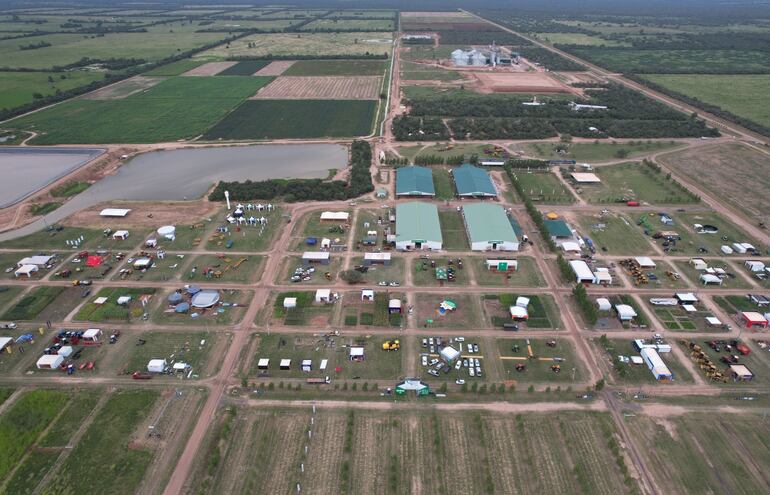Vista aérea de la Expo Pioneros, uno de los lugares de desarrollo del V Foro. Imagen gentileza.
