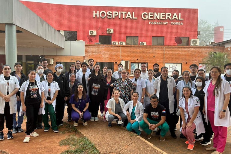 Los médicos del Hospital General de Santa Rosa del Aguarary, tambien expresaron su preocupación por la renuncia  de sus colegas