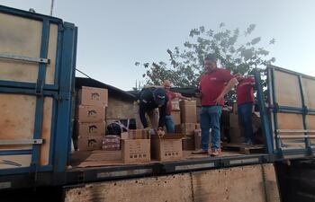 Asaltan transporte de encomiendas y sustraen 66 cajas de carga en ruta de San Pedro