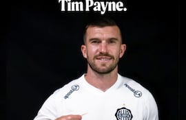 Timothy John Payne, más conocido como Tim Payne, es un futbolista neozelandés, que suma Olimpia de cara al segundo semestre de la temporada. (Foto: @OlimpiaMedia)