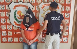 Hermes Aurelio Ferreira López, detenido.