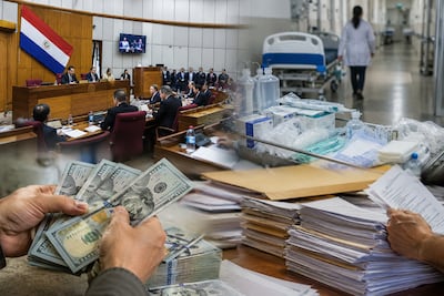 El debate del lunes expuso fallas en infraestructura ya instalada y fuertes acusaciones de legisladores contra empresas que contratan con el Estado. (Imagen generada con IA).