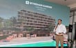 David Rodríguez, gerente general de Raíces Real Estate, se encargó de la presentación del nuevo emprendimiento que se desarrollará dentro del barrio cerrado Costa del Lago, en Hernandarias.