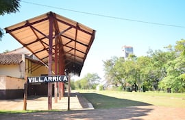 Antigua estación de trenes de Villarrica.