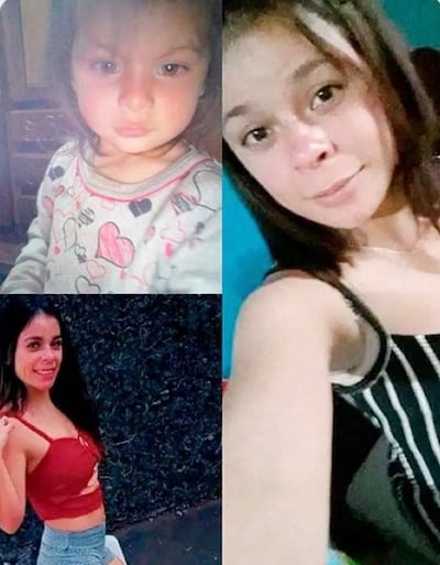 La joven y su hija están desaparecidas desde el domingo.
