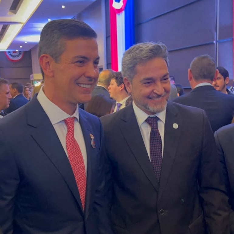 El saludo entre Peña y Abdo suma señales de acercamiento entre oficialismo y disidencia colorada