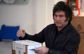 El presidente de Argentina, Javier Milei.