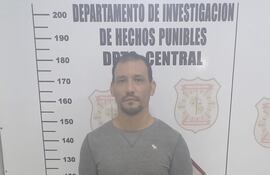 Cristhian Bernardo Florentín Martínez, peligroso asaltante ligado.