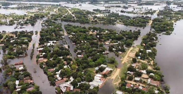 Cerrito bajo agua: 398 familias afectadas y crecen los reclamos por asistencia