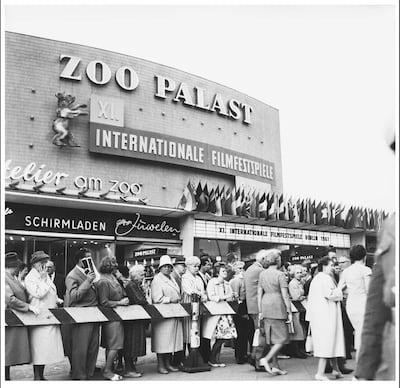 Berlinale, 1961. Zoo Palast. Foto de Heinz Köster.