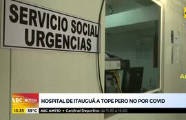 Hospital de Itauguá al tope, pero no por covid