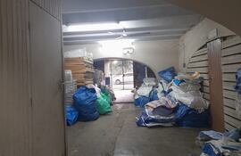 Parte del edificio del Correo Paraguayo, donde en sus inicios funcionaba la caballería del Dr. Rodríguez de Francia.