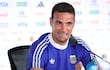 Lionel Scaloni, seleccionador de Argentina, dejó claro este martes que su equipo llega con “unas ganas bárbaras” y preparado para dejar “cada gota de sudor” en el campo.