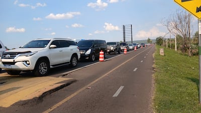 La Patrulla Caminera estima que unos 4.000 vehículos pasarán por el peaje de la ruta Luque - Sanber en este feriado.