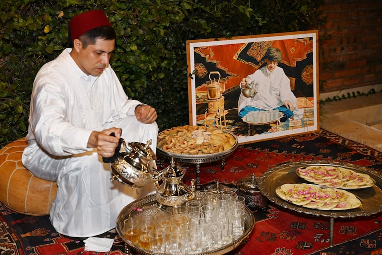 Fiesta de trono en la Embajada de Marruecos