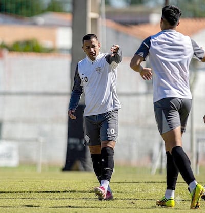 Derlis Alberto González Galeano (32 años) marcó dos de los tres goles de Olimpia contra el Sportivo Luqueño, en la Villa de Fernando de la Mora.