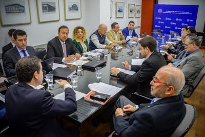 Reunión de la Comisión de la Hidrovía en la Cancillería