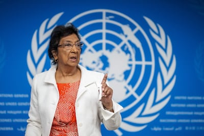 La jurista sudafricana Navanethem "Navi" Pillay gana el Premio Nobel de la Paz 2026. (Foto de Fabrice COFFRINI / AFP)