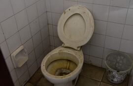 Con olor nauseabundo, inmundicias y suciedad se encuentran los baños del emblemático CNC.